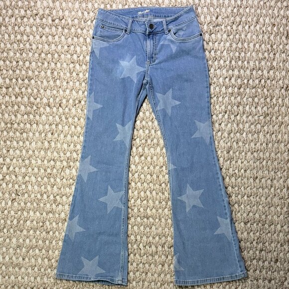 Wrangler Retro Denim - Wrangler Retro Mae Flare Jean Med Rise "Alice" jeans-Star jeans, size 30x34